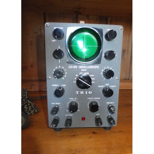 A Vintage 1960's Trio CO-50 Oscilloscope CRO